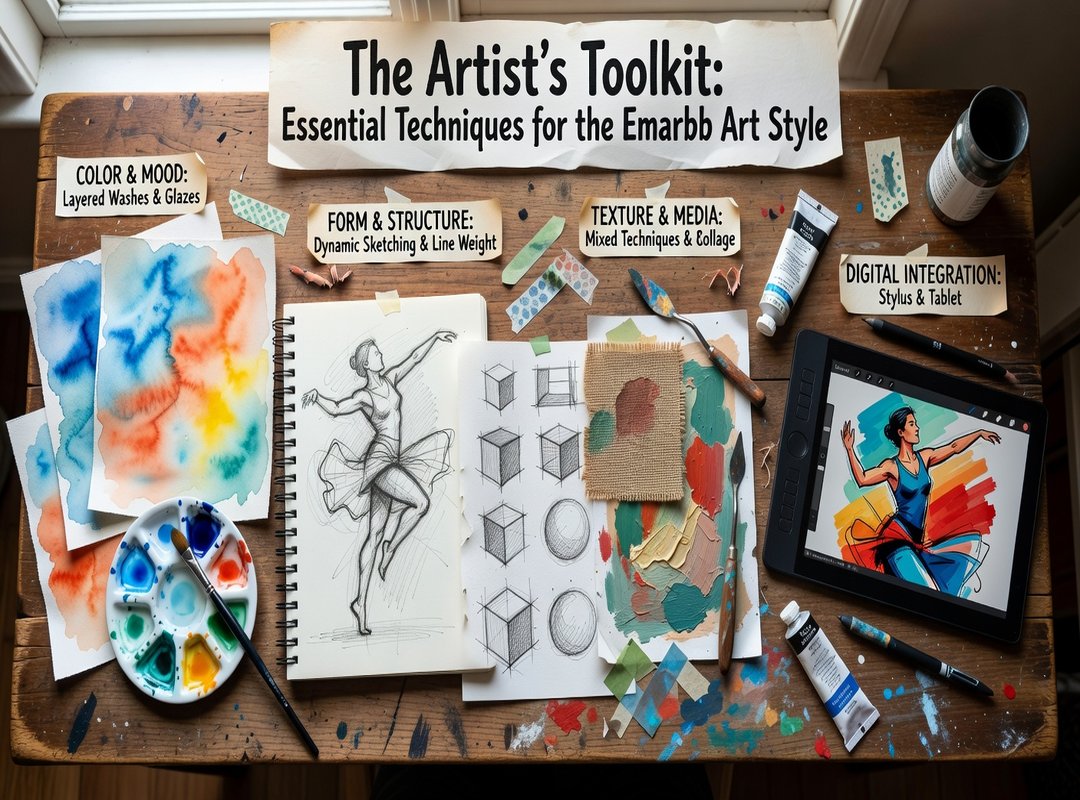 The Artist's Toolkit: Essential Techniques for the Emarbb Style